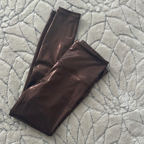 Athleta Metallic Brown Elation Leggings - Picture 9 of 10